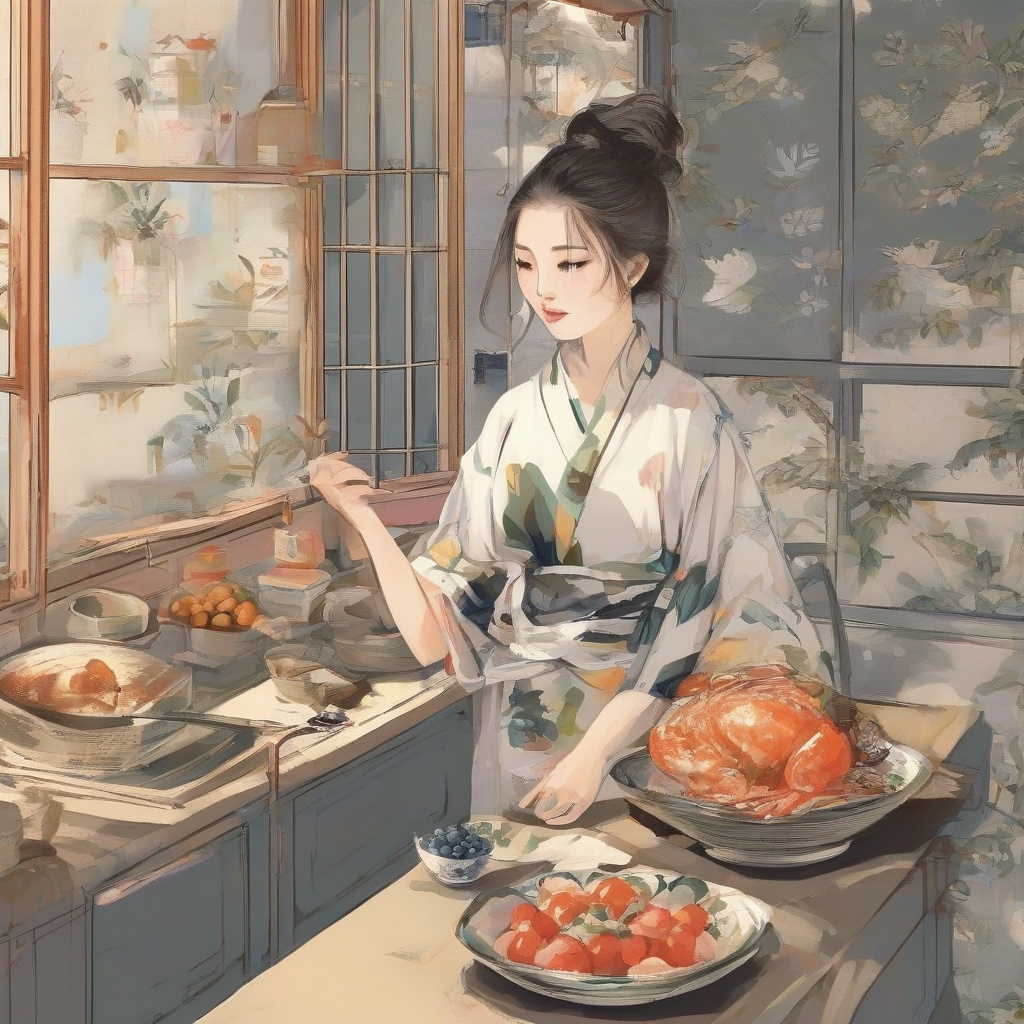 厨房里的养生智慧：美食收纳与烹饪全攻略