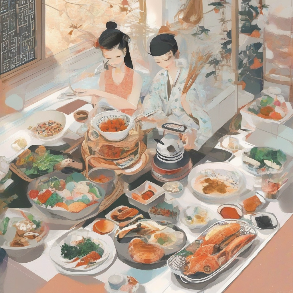 厨房里的健康魔法：美食烹饪三重奏