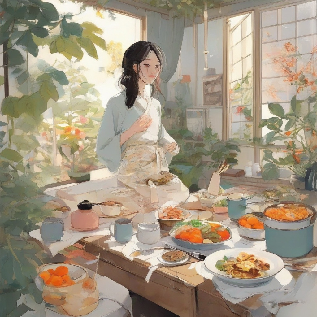厨房里的养生经：美食收纳与护肤三合一